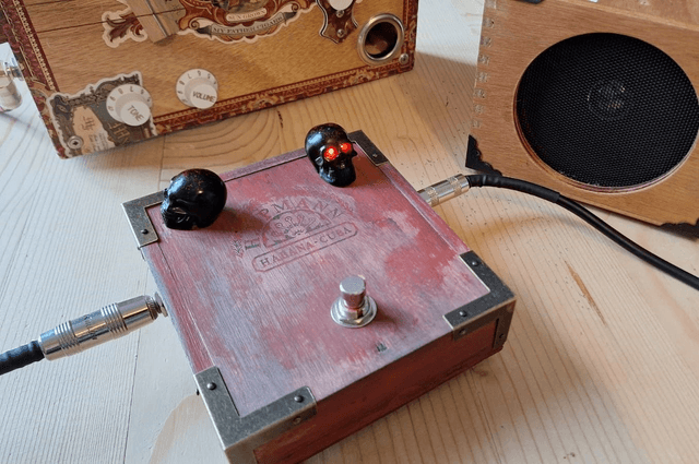 BoxAmps Skull Mojo Tone Distortion Pedal